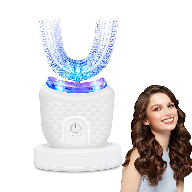 Teeth Whitening Procedure - U-Shaped Rechargeable Light Quick Whitening Teeth