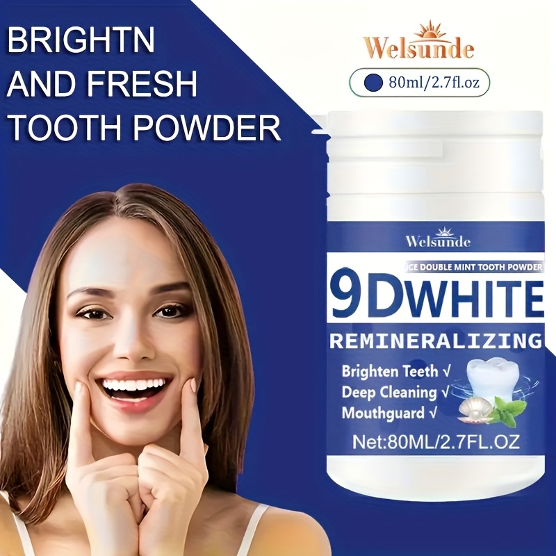 9D White Remineralizing Hydrox - Teeth Whitening Powder 评论和价格