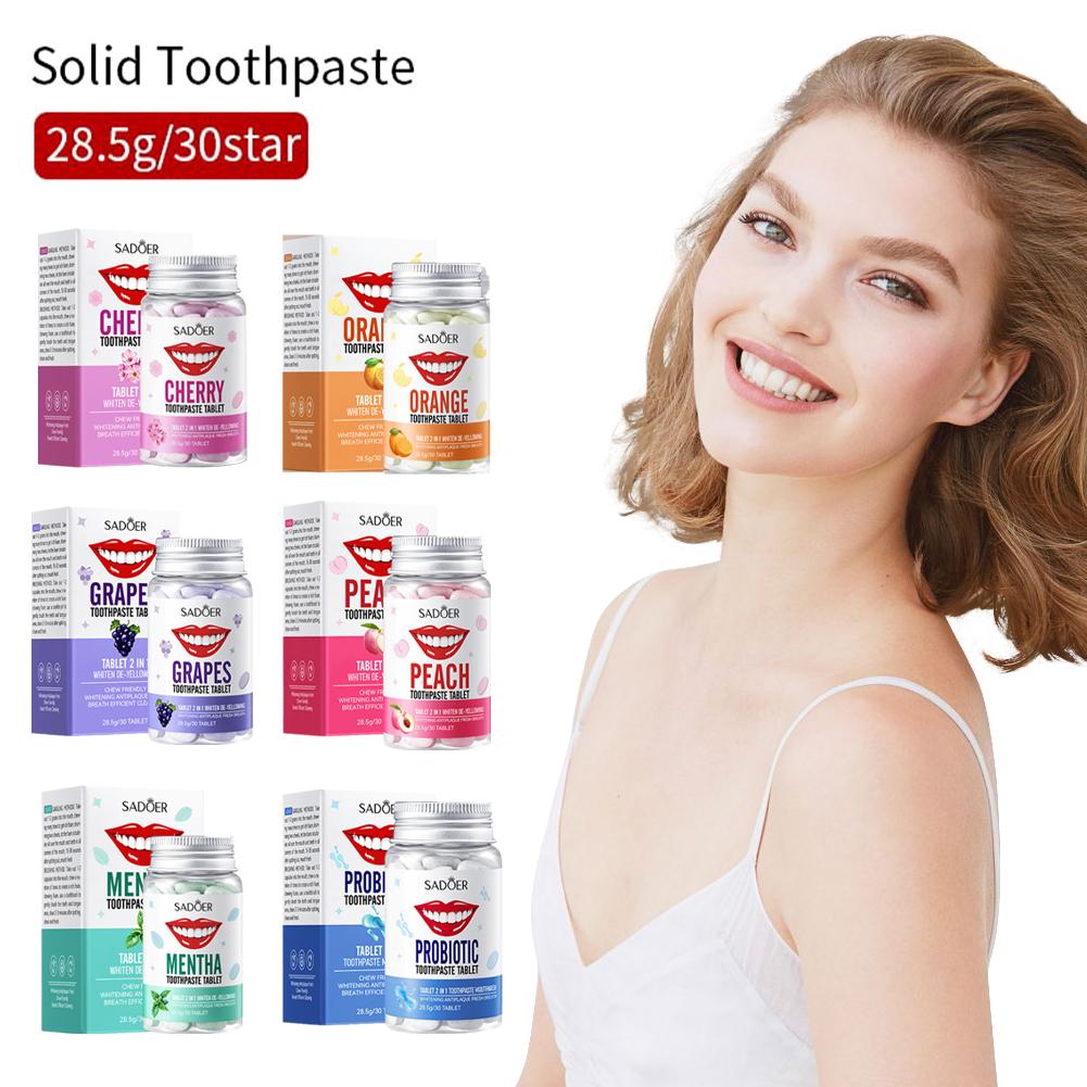 Mint Solid Toothpaste Tablets  - Teeth Whitening Filter 评论和价格