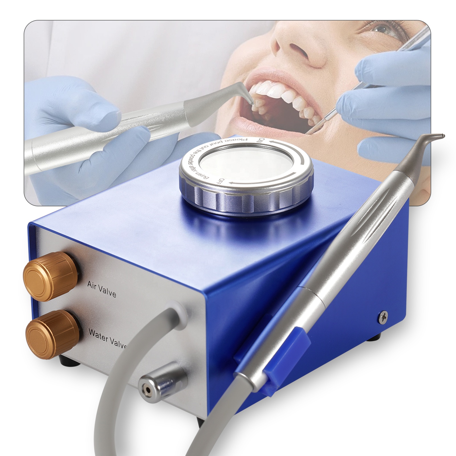 M4 de ntal Sandblasting Machin - Teeth Whitening Device 评论和价格