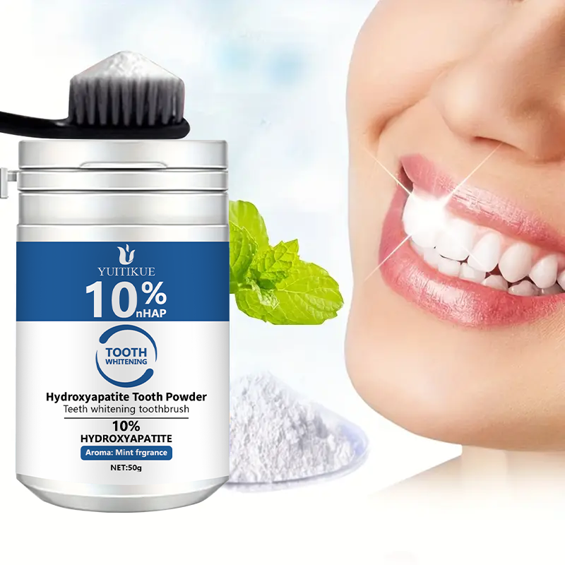 YUTIKUE 10% nHAP Tooth Powder  - Teeth Whitening Results 评论和价格