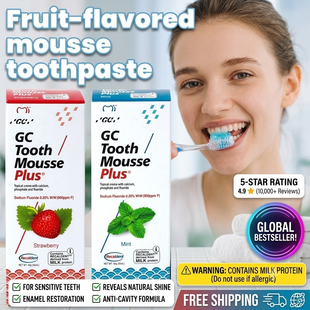 50g GC Fruit Flavor Mousse Too - Teeth Whitening Cream 评论和价格