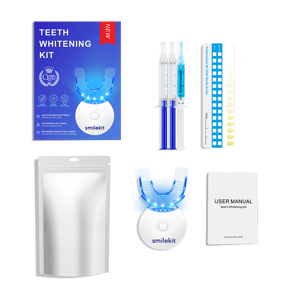 Teeth Whitening Kit - 5X LED L - Teeth Whitening Results 评论和价格