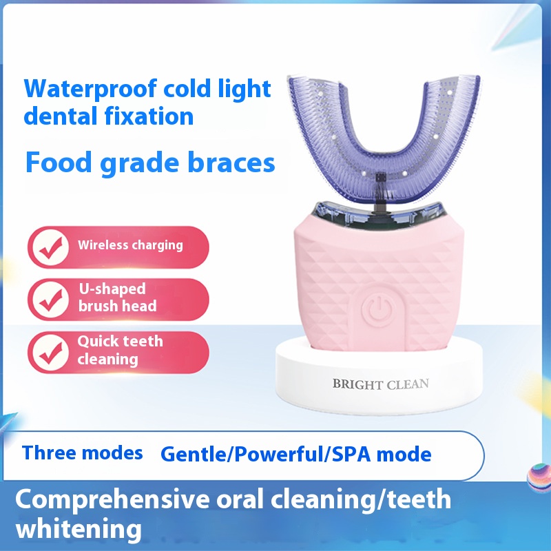 Electric U-Shaped Toothbrush f - Teeth Whitening Procedure 评论和价格