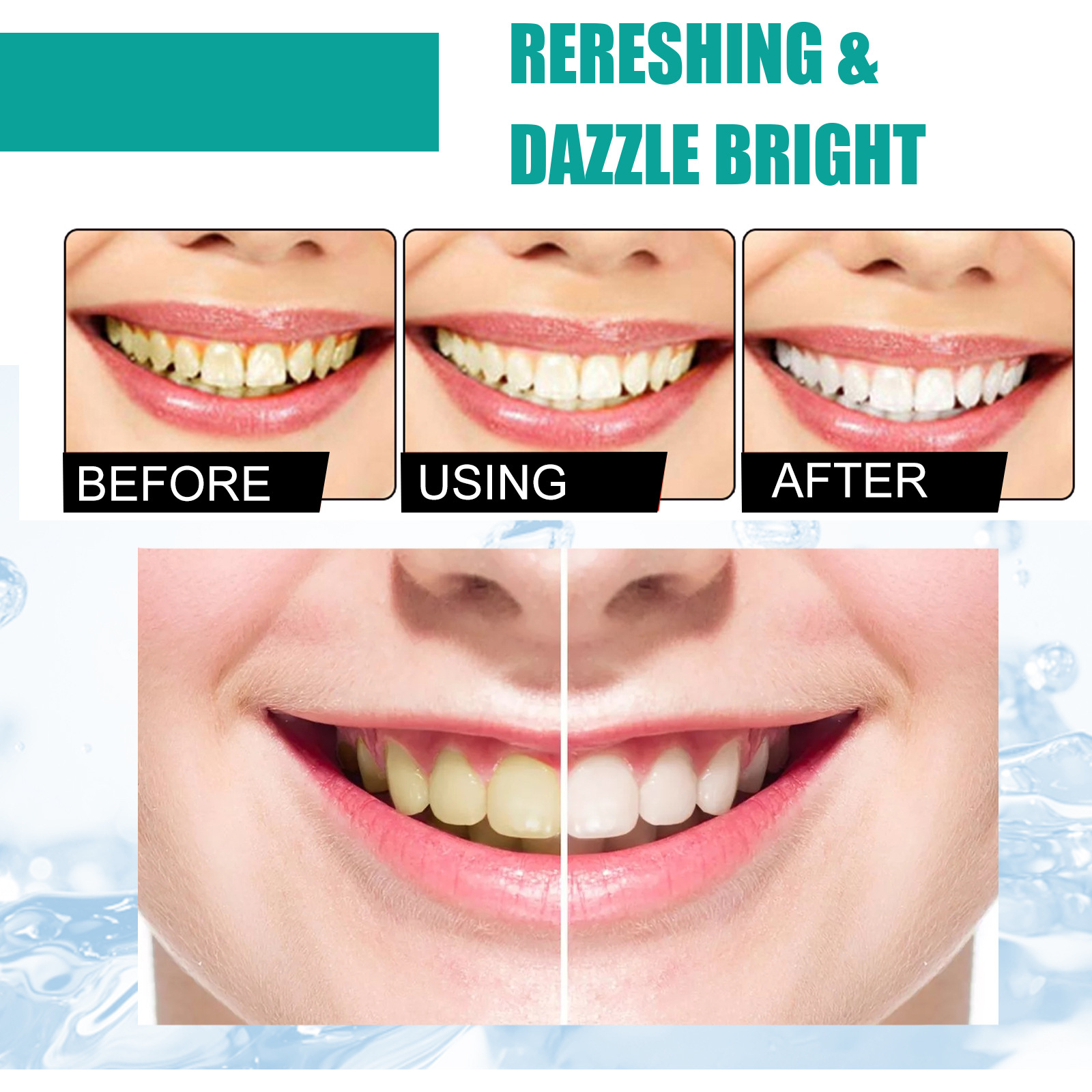 Mint Tooth Powder Fresh Breath - Teeth Whitening Powder 评论和价格