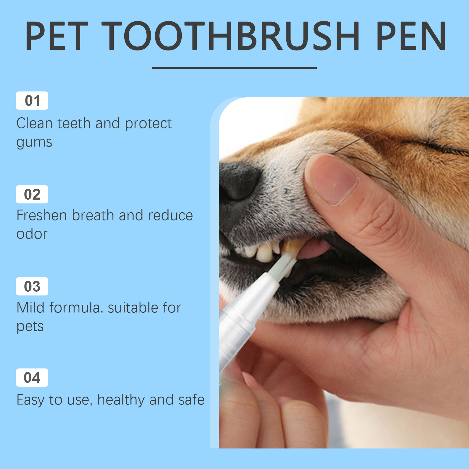 Oral Cleaning Gel Pen For Dogs - Teeth Whitening Cream 评论和价格
