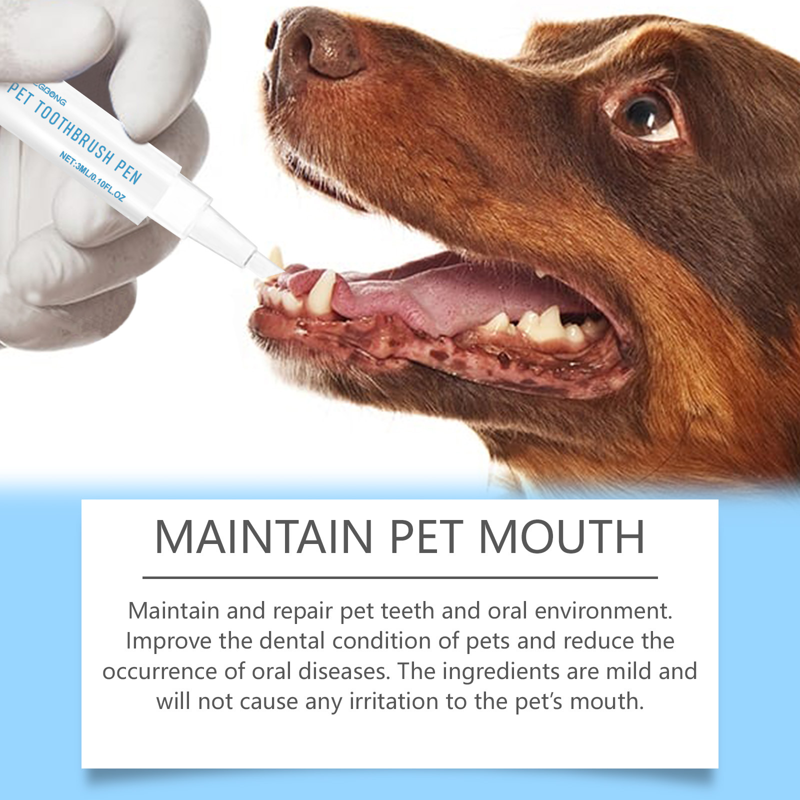 Oral Cleaning Gel Pen For Dogs - Teeth Whitening Cream 评论和价格