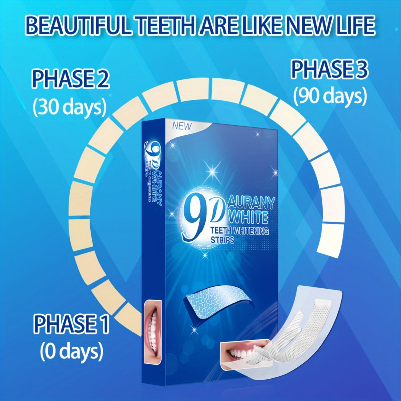 21 Pairs of 9D Aurany White Te - Teeth Whitening Session 评论和价格