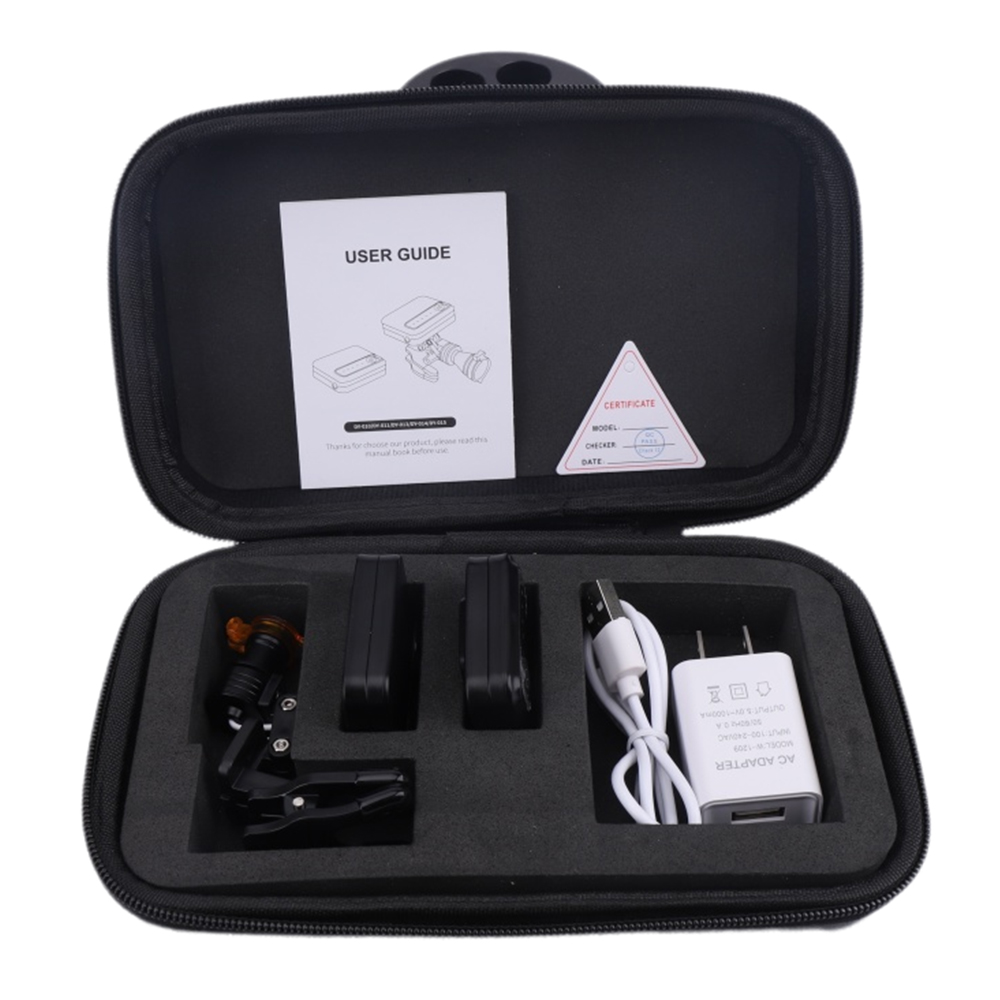 Wireless 5W LED Dental Headlig - Teeth Whitening Filter 评论和价格
