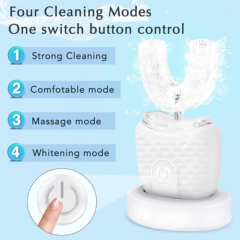 U-Shaped Rechargeable Light Qu - Teeth Whitening Procedure 评论和价格