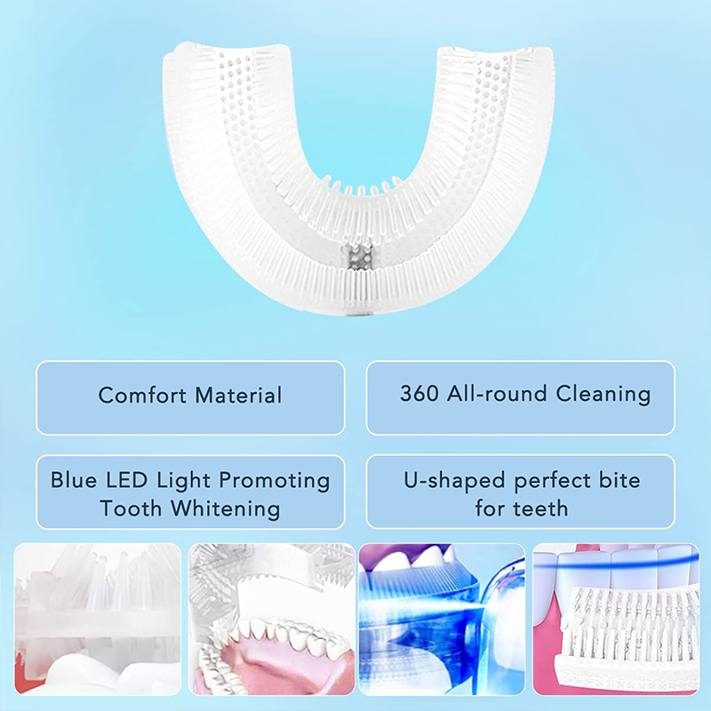 U-Shaped Rechargeable Light Qu - Teeth Whitening Procedure 评论和价格