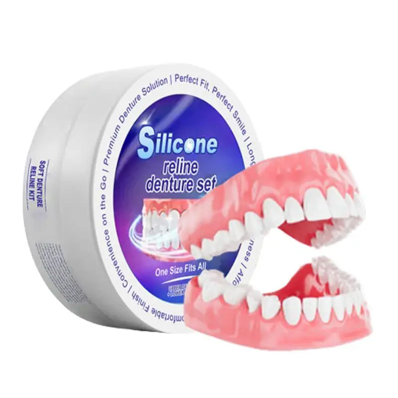 Silicone Denture Set Fit Tempo - Teeth Whitening Products 评论和价格