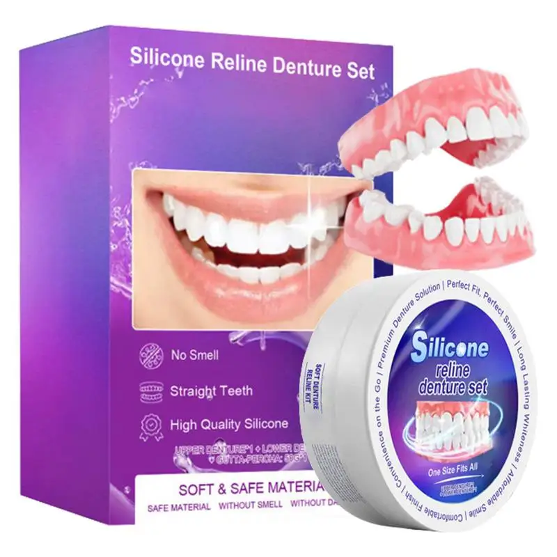 Silicone Denture Set Fit Tempo - Teeth Whitening Products 评论和价格