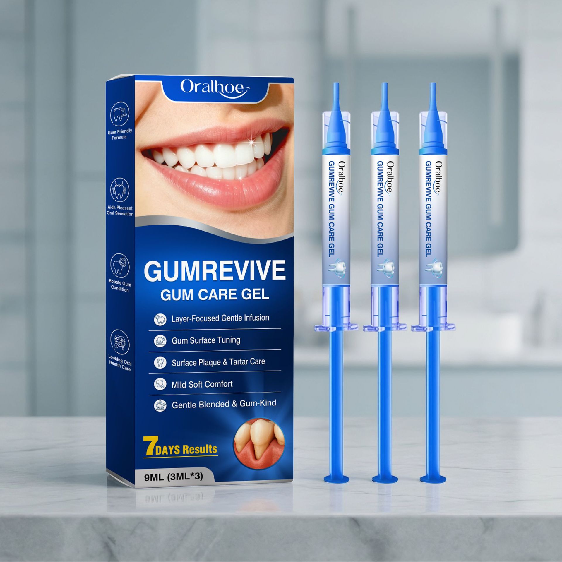 Oral Care Gel 3Pcs Gum Cleanin - Teeth Whitening Results 评论和价格