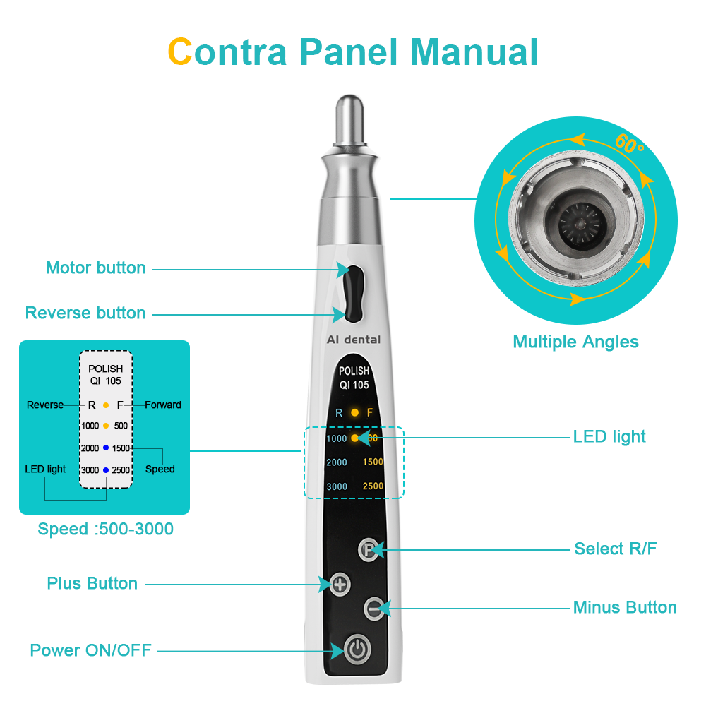 AI-PA-F4/P4 Dental Electric Or - Teeth Whitening Ai 评论和价格
