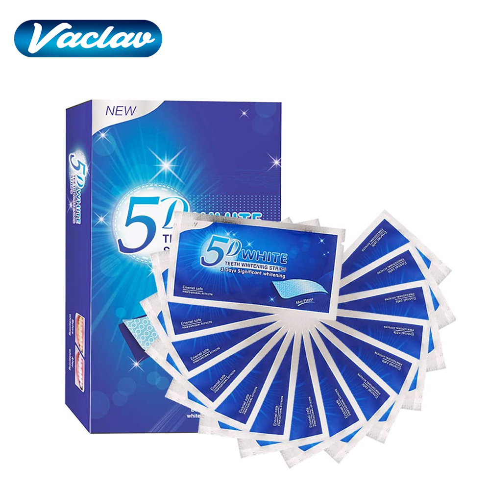 5D White Teeth Whitening Strip - Teeth Whitening Results 评论和价格