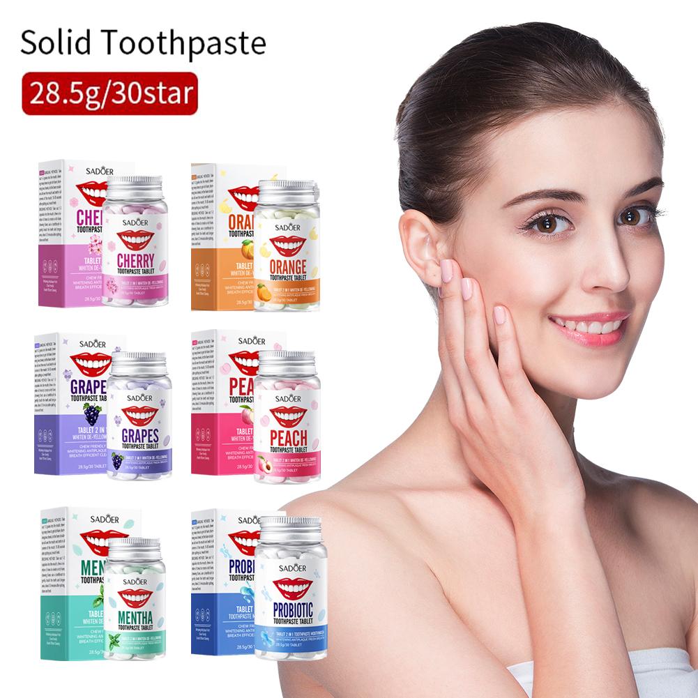 Mint Solid Toothpaste Tablets  - Teeth Whitening Procedure 评论和价格